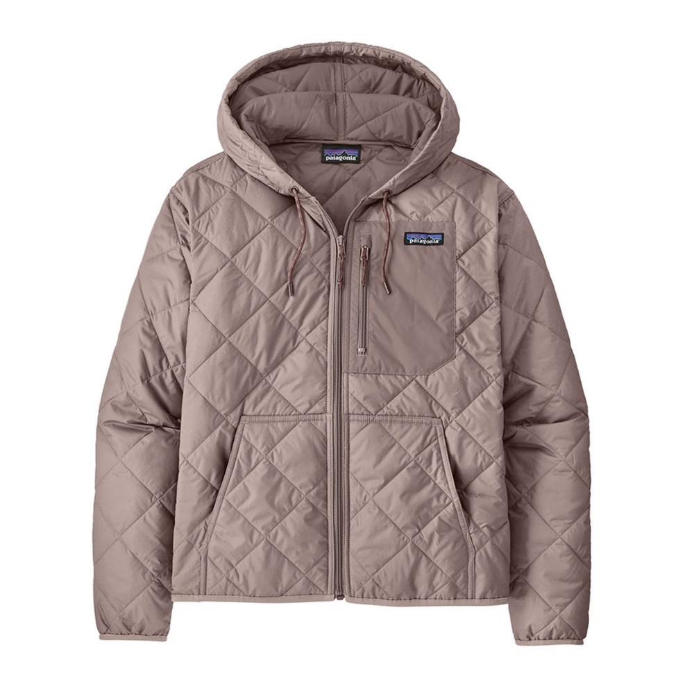 Patagonia Women's Diamond Quilted Bomber Hoody Color: Stingray Mauve Size: S